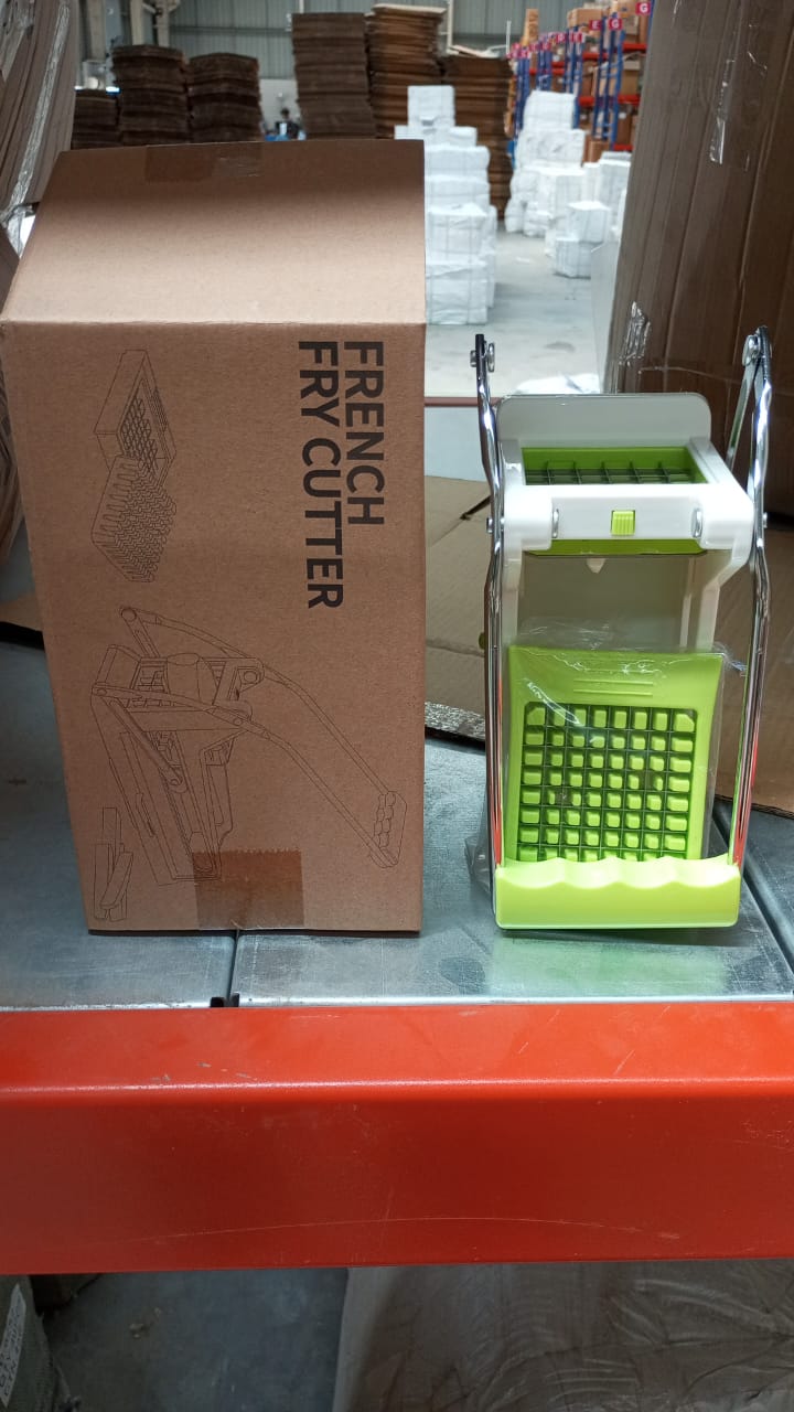 10013 French Fry Cutter Great With Vegetables Potato Fries Cutter Professional Vegetable Cutter Stainless Steel Cutter Potato Onions Carrots Cucumbers Fruits Potato Cutter (1 Pc) 10013 French Fry Cutter Great With Vegetables Potato Fries Cutter Professional Vegetable Cutter Stainless Steel Cutter Potato Onions Carrots Cucumbers Fruits Potato Cutter (1 Pc)